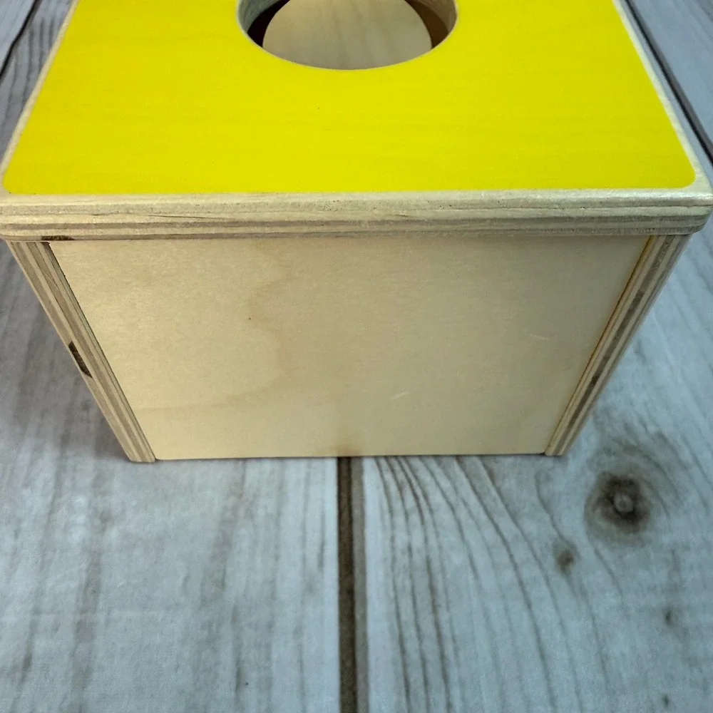 Lovevery Wooden Ball‎ Drop Box Toy for Toddlers Learning Development